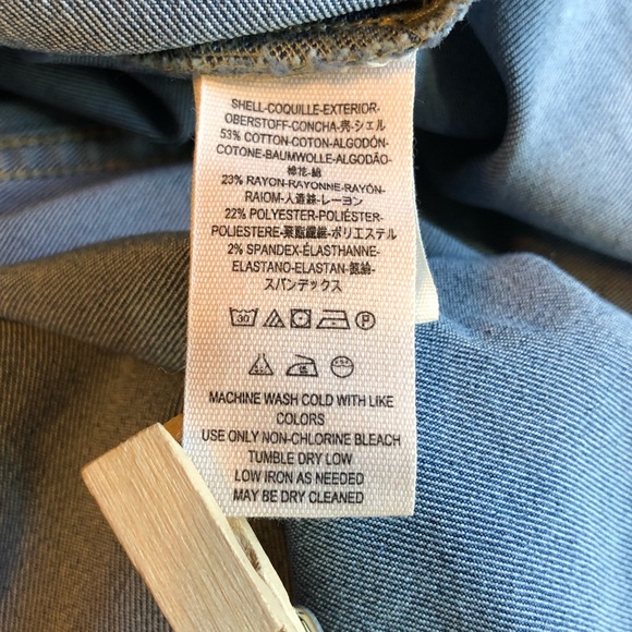 Free People Wandering Star Denim Mini Dress 12 - Picture 9 of 13